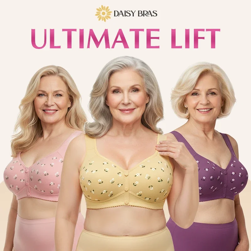 Daisy Bra - Comfortable & Convenient Front Button Bra